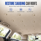 🔧 Car Headliner Repair Kit — Fix Sagging Roof Fabric, Snap Buttons & Rivets