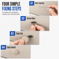 🔧 Car Headliner Repair Kit — Fix Sagging Roof Fabric, Snap Buttons & Rivets
