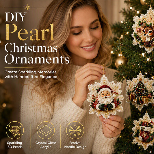 ⏳Time-Limited Special⏰Christmas DIY Painting Hanging Ornaments Set