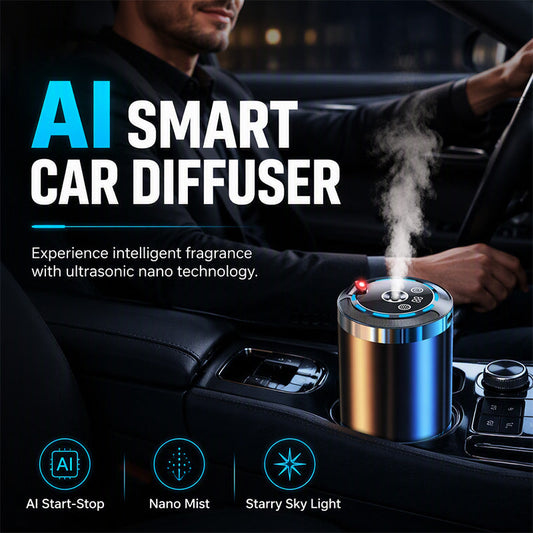 ⏰ Smart Car Aromatherapy Diffuser – Fresh Scent & Relaxing Drive 🚗✨