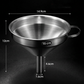 🍶 Stainless Steel Filter Funnel – Fine Mesh & Easy Pouring ✨
