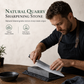 🔪 Natural Whetstone 3000 Grit – Green Slurry & Single-Sided for Knives | Restore Razor-Sharp Edges at Home