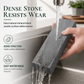🔪 Natural Whetstone 3000 Grit – Green Slurry & Single-Sided for Knives | Restore Razor-Sharp Edges at Home