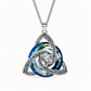 ⏰Women's Celtic Knot Birthstone Pendant Necklace🌀📿