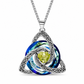 ⏰Women's Celtic Knot Birthstone Pendant Necklace🌀📿
