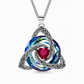 ⏰Women's Celtic Knot Birthstone Pendant Necklace🌀📿