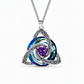 ⏳🔥LIMITED-TIME 50% OFF! ⏰Women's Celtic Knot Birthstone Pendant Necklace🌀📿