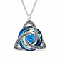 ⏰Women's Celtic Knot Birthstone Pendant Necklace🌀📿