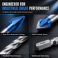 ⏰Hex Shank Carbide Eccentric Drill Bit for Ceramic Tile Glass and Concrete Hole Drilling