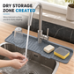 🧽 Food Grade Silicone Faucet Splash Guard Mat – Drain Fast, Flexible, Cuttable ✨