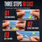 🐟Cast Ready: Surf Fishing Rig 6-Pack With Floats – Multi-Species, Beach-Ready✨