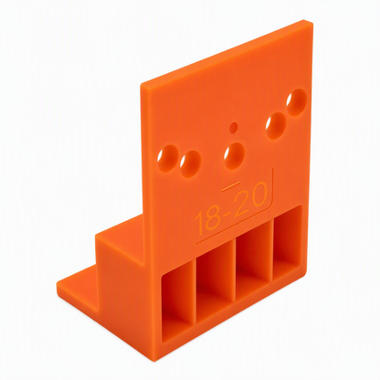 🛠️ Cabinet Filler Panel Installation Locator – Stepped Positioning Plate For Precise Hole Alignment📐