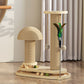 💥Interactive Cat Scratching Post with Feather Teaser & Ball Toys
