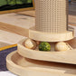 💥Interactive Cat Scratching Post with Feather Teaser & Ball Toys