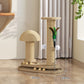 💥Interactive Cat Scratching Post with Feather Teaser & Ball Toys