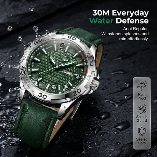 🔥Men's Luminous Quartz 30M Sports Wristwatch
