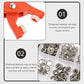 🥳HOT SALE🥳💞50K+ SOLD! Snap Button Kit – From £5.99! Sew-free, ergonomic & durable. Fix buttons fast – grab yours! ✅