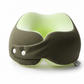 ⏰ Memory Foam U-Shaped Travel Neck Pillow with Ice Silk Cover & Magnetic Buckle ✈️