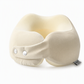⏰ Memory Foam U-Shaped Travel Neck Pillow with Ice Silk Cover & Magnetic Buckle ✈️