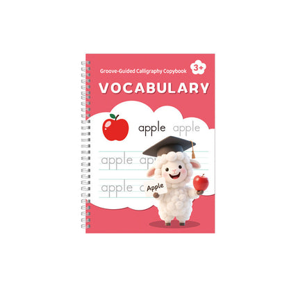 Reusable Groove Calligraphy Copybook for Kids