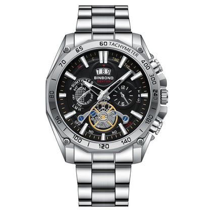 ⏰Men's Stainless Steel Waterproof Luminous Watch⌚