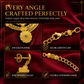 ⏰ 24K Gold Plated Bridal Jewelry Set – Dubai Indian Style ✨💛💍