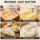 🧈 Professional 304 Stainless Steel 3-in-1 Butter Knife and Spreader ✨