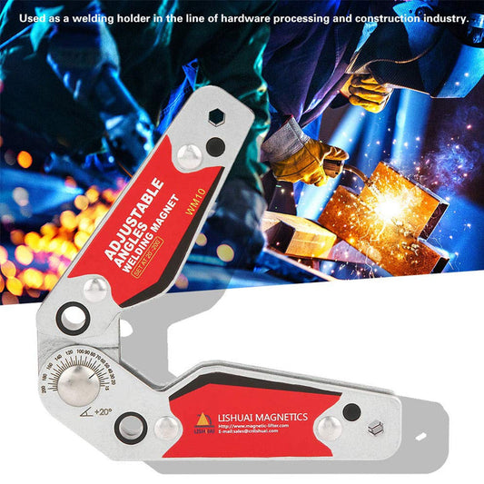 🧲 Adjustable Multi-Angle Welding Magnet Clamp Tool – Hands-Free Welding Support 🔧🔥