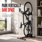 🚲 Foldable Bicycle Floor Parking Stand – Double Pole U-Shaped Bike Display Rack ✨
