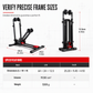 🚲 Foldable Bicycle Floor Parking Stand – Double Pole U-Shaped Bike Display Rack ✨