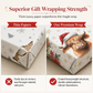 ⏰Christmas Highland Cow and Floral Gift Wrapping Paper Roll 43x500cm Holiday Present Wrap