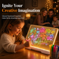 ✨ Rechargeable LED Acrylic Message Board – Light-Up Drawing & Writing Pad for Kids 🎨💡