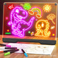 ✨ Rechargeable LED Acrylic Message Board – Light-Up Drawing & Writing Pad for Kids 🎨💡