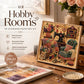 🔥Whispering Room Diamond Art Kit ✨🖼️Mindful Craft for Calm Evenings🌿