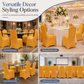 ⏳Time-Limited Special⏰ Universal Stretch Spandex Dining Chair Cover – Full Slipcover Protector for Wedding, Party & Banquet ✨