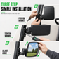 ⏰Universal Golf Cart Mirror – Curved glass & anti-shake mount ✨