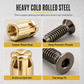 🔩 Cabinet Hinge Repair Kit: Heavy Steel Inserts, Dual Expansion Lock, 6-Piece Set, Reusable