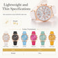 ⏳Limited-time 66% off⏰Simple Women's Quartz Watch with Leather Strap and Three-Eye Dial🌸⌚