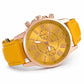 ⏳Limited-time 66% off⏰Simple Women's Quartz Watch with Leather Strap and Three-Eye Dial🌸⌚