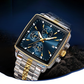 💎 Premium Square Quartz Watch — Sapphire Crystal | 5 ATM Waterproof |