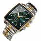 💎 Premium Square Quartz Watch — Sapphire Crystal | 5 ATM Waterproof |