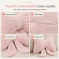 🌸Soft Minimalist Bowknot Throw Pillow with Detachable Design Decorative Lumbar