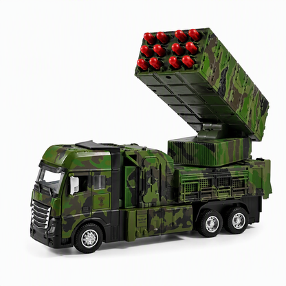📢📢50% OFF !! ⏰Oversized Remote Control Missile Launcher Toy Truck