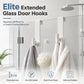 🚿 Over the Shower Door Hooks – No-Drill Bathroom Storage Made Easy 🛁✨