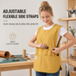 🧑‍🍳 Water-Resistant Kitchen Vest Apron | 5 Colors