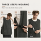 🧑‍🍳 Water-Resistant Kitchen Vest Apron | 5 Colors