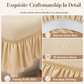 ⏰Thickened Stretch Chair Cover with Ruffled Skirt Universal Dustproof Slipcover🪑🛡️