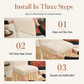 ⏰Thickened Stretch Chair Cover with Ruffled Skirt Universal Dustproof Slipcover🪑🛡️