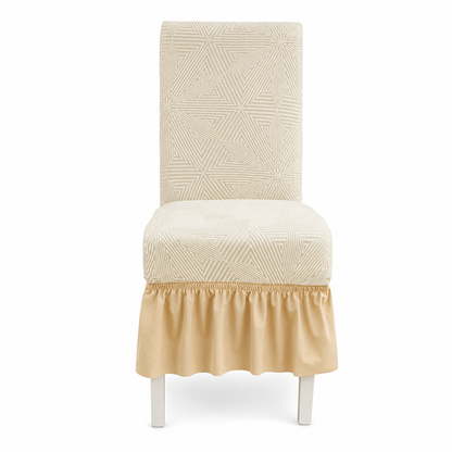 ⏰Thickened Stretch Chair Cover with Ruffled Skirt Universal Dustproof Slipcover🪑🛡️