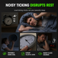 🔥12-Inch Silent Wooden Wall Clock – Luminous Glow & MDF Wood Grain✨